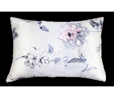 China Antistatic natural silk pillowcase with printing for sale