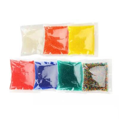 China Water Absorption Water Beads, 8 Ounce Pack Sooper Bead Mix Crystal Water Gel Bead Rainbow Used for Kids Touch Toys Sensory Toys for sale