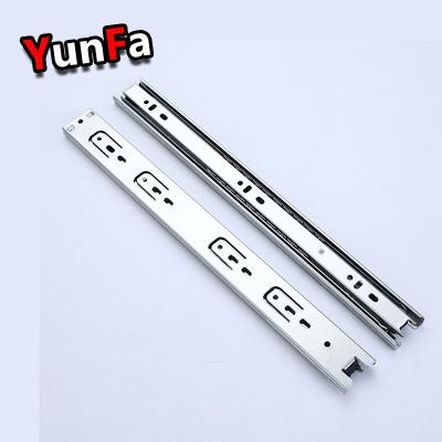 China OEM 35mm Silent Telescopic Drawer Slide Glide Guide Channels for sale