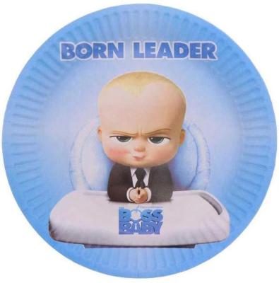 China INS Boss Baby Theme Kids Birthday Party Supplies Party Decorations Hats Cups Balloons for sale