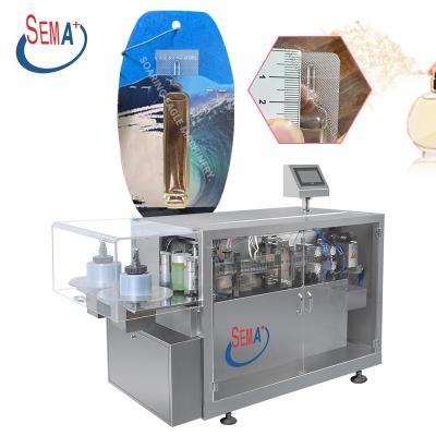 China Automatic Plastic Mini Ampoule Filling Machine Food Perfume Filling Sealing Machine for sale