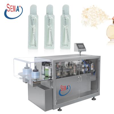 China Food Mono Dose Perfume Washer Liquid Filling Machine For Travel Cosmetic Set for sale