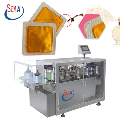 China Full Automatic Monodose Food Plastic Bottle Forming Perfume Cosmetics Oil Filing Liquid Sealing Machine for sale