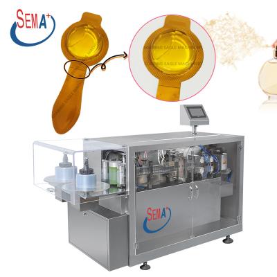 China Automatic Food Small Bottle Flavor Liquid Packing Plastic Ampoule Forming Filling And Sealing Machine for sale