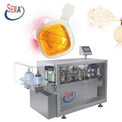 China Auto Plastic Car Plastic Cooler Liquid Perfume Small Mini Food Bottle Vial Air Fresher Seal Filling Machine for sale