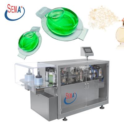 China High Speed ​​Full Automatic 5ml Vial Car Plastic Perfume Bottle Food Forming Filling Sealing Machine for sale