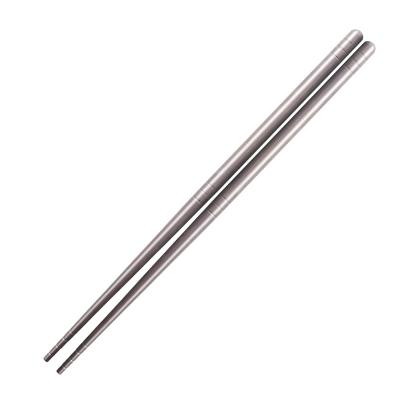 China Durable Pure Titanium Chopsticks Ti41 Sushi Chopsticks Outdoor Lightweight Health Camping Increasing Travel Tableware Utensils for sale