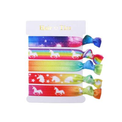 China Factory direct supply baby hair accessories elastic for girls hair in stock for sale