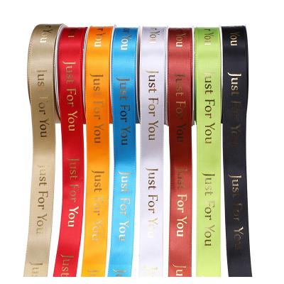 China Custom Printed Satin Floral Ribbons For Wholesales for sale