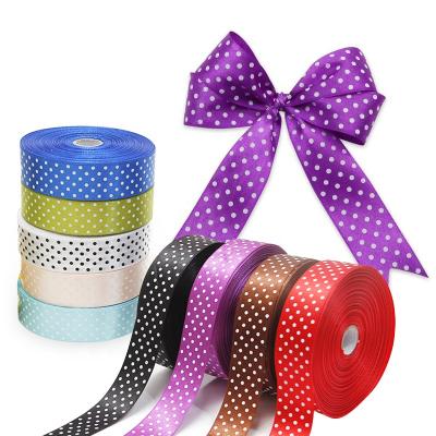 China Custom 100% Polyester Floral Color Print Satin Ribbon For Wrapping And Gifting 196 Colors Available for sale