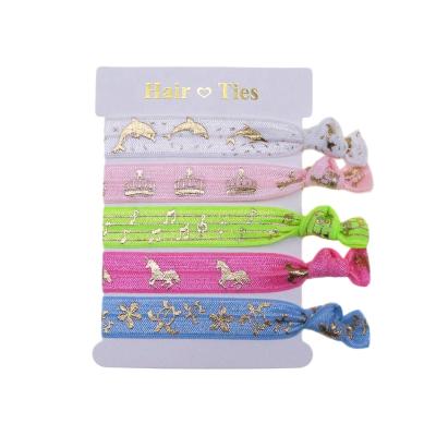 China Single Face Candy Colors Polka Dots Printed Grosgrain Ribbon Baby Sweet Hair Clip For Girls for sale