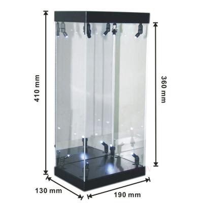 China Handmade Counter Top Acrylic Model Cosplay Toy Show Box Acrylic Display Box for sale