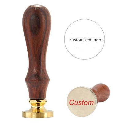 China Clear Desing Customize Design Personalized Logo Custom Sealing Wax Seal Stamp for sale