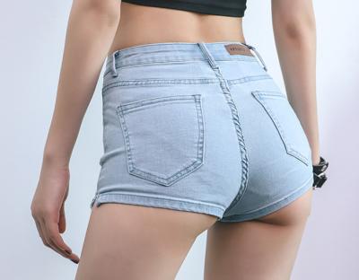 China Women's Breathable Jeans Shorts Summer Ladies Stretch Denim Hot Skinny Sexy Pants For Women for sale