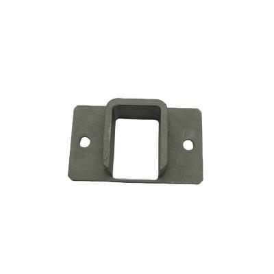 China Easily Assembled Celia Customized Size Pool Fence Square Railing Bracket Clips Frame for sale