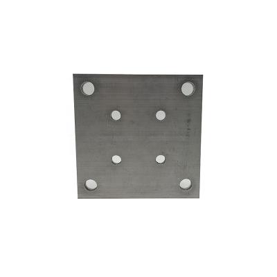 China Celia Waterproof Square Post Aluminum Bases for Barrier Post Base for sale