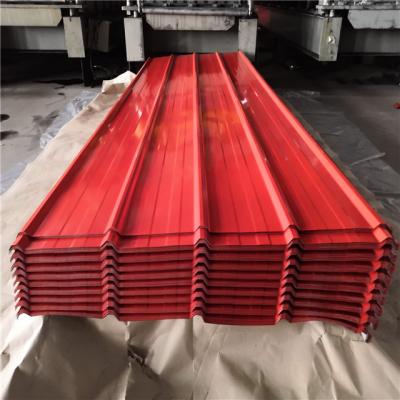 China DX51D tile roof covering steel tarpaulin material corrugated color curved steel sheet ppgi/ppgl roofing steel sheet for sale