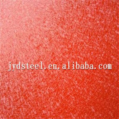 China Rough Wrinkled Outdoor Roofing Tile PPGI/PPGL Matt PPGI/PPGL Color Iron Coated Coil for sale