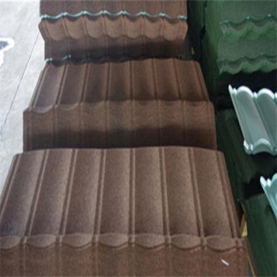 China Decorative Stone Roof Tiles / Industrial Building Materials For House Stone Metal Clad Roof Tile for sale