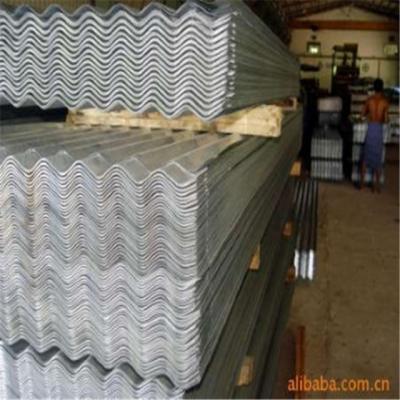 China Corrugated Roofing Tile ASTM A653 JIS G3302 GI Sheet (cgi) With Bright Zinc Spangle for sale