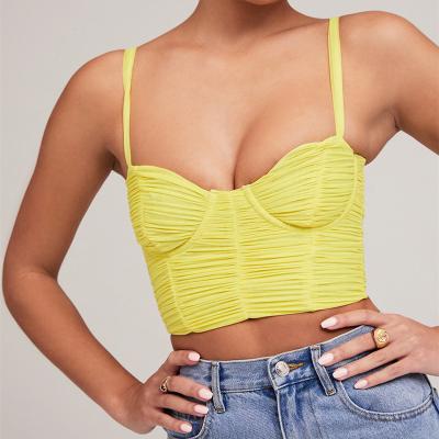 China Hot sale sexy anti-shrink ladies blouses style casual backless crop top shirt women fashionable ladies main spaghetti strap 2021 for sale