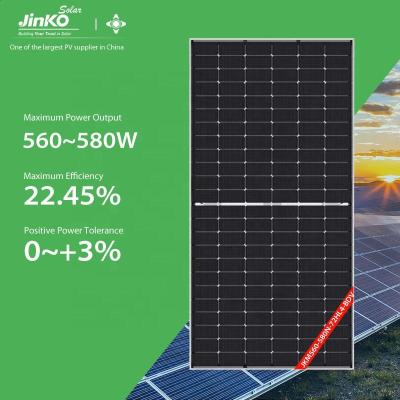 China Commercial Jinko Solar Panel Qcells 560W 565W 570W 575W 580W Sun Power Panel Solar Power PV Panel Array for sale