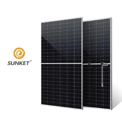 China Solar panel 550 400w 600w watt 510wp solar panel solar power system Solarplatten mono solar panel 500w 48v solar panel kit for sale