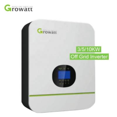 China Off Grid Inverter Growatt 48V 5000W SPF 3000-5000TL HVM-WPV 5KVA 5KW Off Grid Solar Inverter 500/435/220mm for sale