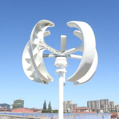 China Hot Selling Cast Aluminum Alloy Wind Turbine 400w Wind Power Generator Wind Fan Generator Set for sale