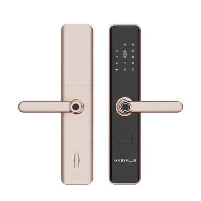 China Room/Apartment/Airbnb/Commercial Digital Password System App Phone Card Fingerprint Security Campus Office Smart Door Lock for sale