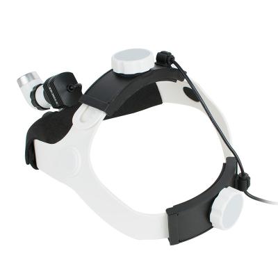 China Plastic Stomatology LED Head Light With Headband , ENT Head Lamp for sale