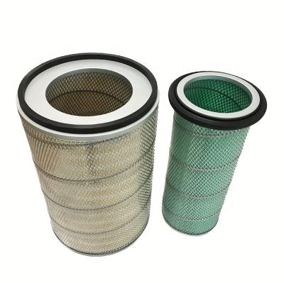 China For KOMATSU Excavator Excavator and Loader Air Filter for 6001813800 / 6001814211 for KOMATSU and SANY Paper Filter for sale