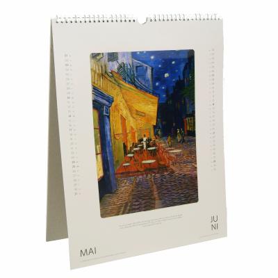 China Fashionable attractive custom printed 3d wall table daily wall calendars with lenticular effect for sale