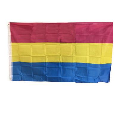 China Direct Selling Luminous Security Printer Factory Color Flag Polyester Sublimation Printing Quality Non Fade Non Fade Red Black Green Rainbow Flag for sale