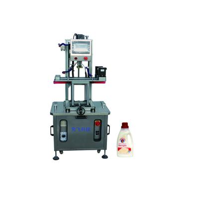 China Food factory direct sales FXZ-4L plastic bottle automatic bleach twist off integrated capping machine for sale