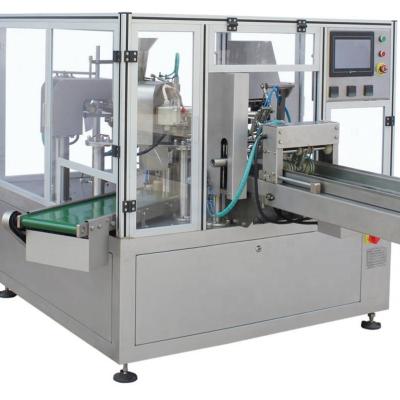 China Sus304 Rotary Automatic Food Packing Machine 4kw Bag Packing Machine for sale