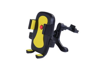 China Multi Color Car Air Vent Mobile Phone Holder GPS Bracket 360 Rotate Adjustable for sale