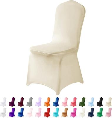 China Wholesale Cheap Wedding Event Party Anti-stain Factory Banquet Spandex Stretch Folding Decorative Chair Covers For Home Decor for sale