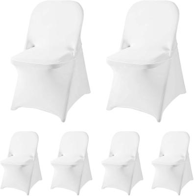 China Simple Wholesale High Quality Stretch Spandex Folding Chair Cover For Wedding Party Dining Banquet Event for sale