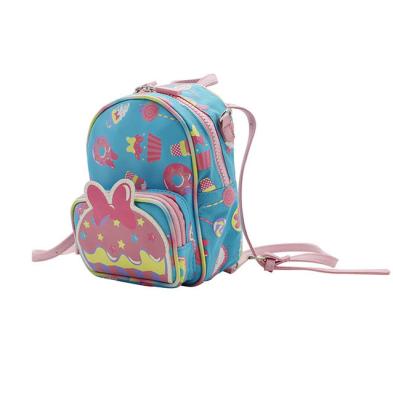 China Custom Waterproof Kindergarten Student Backpack Pink Cartoon Strawberry Children Kids School Bags Girl for sale