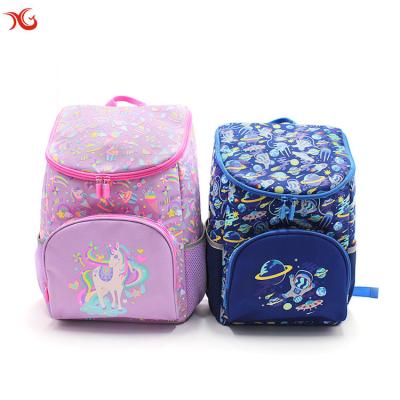 China Waterproof custom logo designer bookbags women cartoon printing student bagpack school bag kids for sale