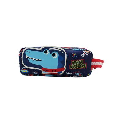 China Cute PU APP maker china kawaii school student pen bag zipper pencil case for kids for sale