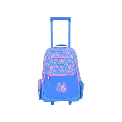 China Smiggle Quality Two Wheel Child School Bag Trolley Kids Waterproof Schoolbag for Kids School for sale