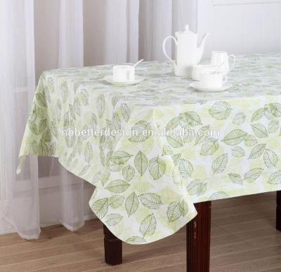 China Waterproof 1 Pc Printed Flannel Wedding Table Cloth With Handmade Designs for sale