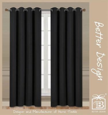 China 1pc Blackout Blackout Fancy Wholesale Solid Weaving Curtains Shed Modern Living Room/Curtain/Drapes for sale