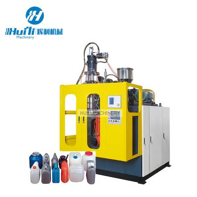 China Semi Automatic Extrusion Blow Molding Hdpe Plastic Water Bottle Blowing Machine for sale