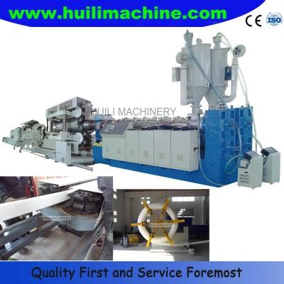 China Plastic Single Wall Corrugated Pipe Extrusion Line Pipe Production Machine for sale