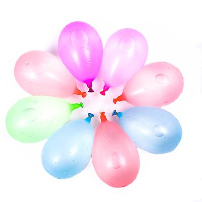 China Eco-Friendly Toy Biodegradable Latex Neon Small Self-Sealing Balloon Game Party Holi Summer Balloons 111pcs/Pack Quick Easy Water Fill for sale