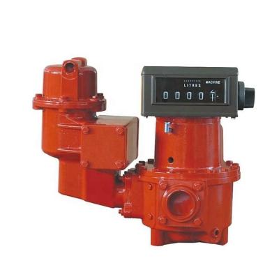 China Positive Displacement Flow Meter PD Rotary Vane Flow Meter For Petroleum Chemical Industry YPUMP-FMC-50 for sale