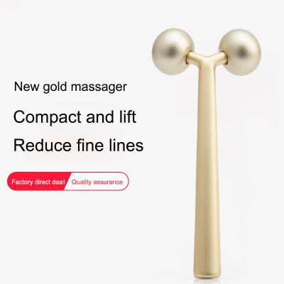 China Wholesale Anti Aging Face Lift Massage Neck Massager 3D Double Roller Facial Massager for sale